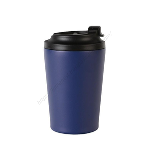 Vente en gros de gobelets de voyage personnalisés avec logo, 12 oz, double paroi, en acier inoxydable, isolés sous vide, avec couvercle - Product Image 3