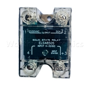 โมดูลโซลิดสเตทรีเลย์4-32VDC 25A ELS4850S ส่วนประกอบอิเล็กทรอนิกส์ - Product Image 2