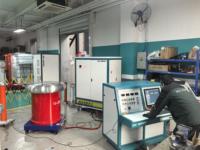 HVHIPOT 250kVA 0-50kV 5A Equipo de Prueba Hipot Automático de 10 Pulgadas con PLC AC/DC, Equipo de Prueba de Alta Tensión de Frecuencia de Red para Transformadores/Motores