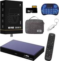 Vseebox V6 Plus 2026 Quad Core 8K Android 14 Processeur Rockchip RK3528 Commande vocale par minuterie Clavier mini rétroéclairé Scellé
