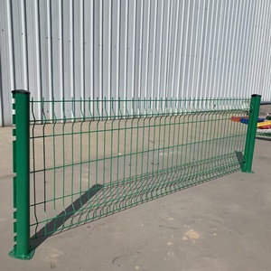 <span class=keywords><strong>Panneau</strong></span> de clôture en treillis <span class=keywords><strong>soudé</strong></span> 3D pour sécurité extérieure, galvanisé/revêtu de poudre/PVC, <span class=keywords><strong>hauteur</strong></span> personnalisable pour usine/ferme/jardin - Product Image 1