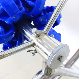 Xách tay thiết yếu nổi thép không gỉ Con lăn hồ bơi làn đường dây Reel với PC Chất liệu cần thiết hồ bơi & phụ kiện - Product Image 4