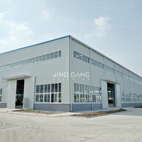 Hangars préfabriqués en métal lourd, entrepôts préfabriqués à grande portée, hangar en forme de quonset, bâtiments en acier léger, atelier en acier, soudage