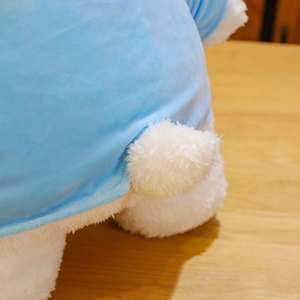 Pijamas de dibujos animados personalizados, muñeco de peluche de perro maltés, peluche supersuave, bonito regalo de cumpleaños para niñas, MOQ bajo, promoción de fábrica - Product Image 6