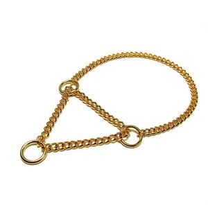 Collar de Perro Ajustable de Lujo Changshi, Venta al por Mayor, Acero Inoxidable 304, Medio Martingala, Cadena de Metal para Exhibición, Productos para Mascotas - Product Image 4