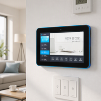 Tablette Android murale 10,1 pouces avec NFC, PoE, écran tactile LED, panneau intelligent pour salle de réunion, signalisation numérique pour maison connectée