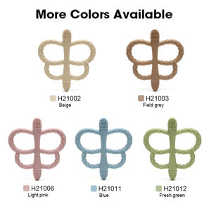 Massaggiagengive in Silicone per Neonati 0-12 Mesi Senza BPA Personalizzato Giocattolo da Masticare Stile Animale Carino Anello Sensoriale per Dentizione Regalo - Product Image 4