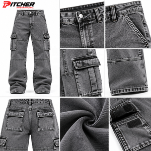 Colección de jeans personalizados para hombre al por mayor, línea de ropa de jeans para hombre, jeans para hombre OEM, marca privada, MOQ bajo - Product Image 6