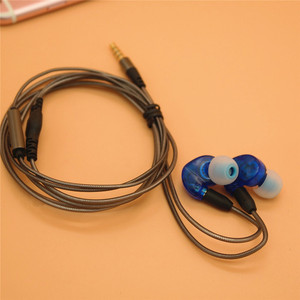 Auriculares con Gancho para la Oreja Oriole 910, con Cable y Micrófono, Auriculares Deportivos, Gris Transparente - Product Image 3