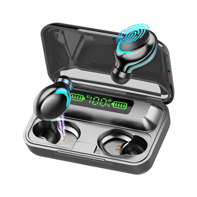Hot Selling F9-5C TWS Ture Wireless Stereo Earphone Waterproof Headset Headphone Led Display BT Wireless Earbuds F9