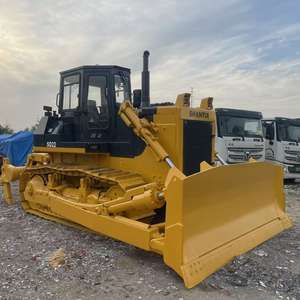 Precio de fábrica Original Shantui SD22 2021 Bulldozer sobre orugas usado Cummins Potente bomba de motor Máquina de movimiento de tierra Venta - Product Image 3