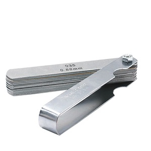 32 Klingen Metrisches Fühler messgerät Hochpräzise 0, 04-0, 88 Dicken messgeräte Spalt füller Fühler messgeräte Messwerk zeug Stecker fühler - Product Image 4
