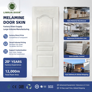 Puertas Contemporáneas Personalizadas de Madera Maciza y Polímero Impermeables con Panel de Cristal de Carbono HMR para Uso Residencial y Comercial - Product Image 5