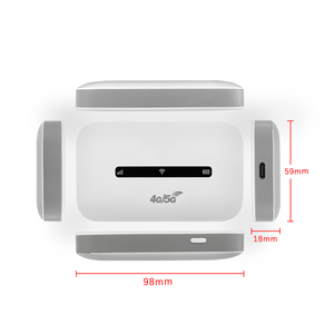 เราเตอร์ WiFi 4G LTE รุ่นใหม่ล่าสุด รองรับซิมการ์ด สำหรับฮอตสปอตอินเทอร์เน็ตมือถือที่เชื่อถือได้ และการเชื่อมต่อเครือข่ายไร้สาย - Product Image 4