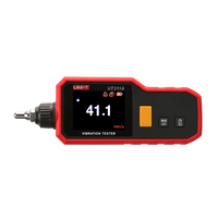 UNI-T UT311A UT315A UT312 Tester getaran genggam tampilan LCD Digital tahan Data penguji pemindahan kecepatan 2.4 layar TFT