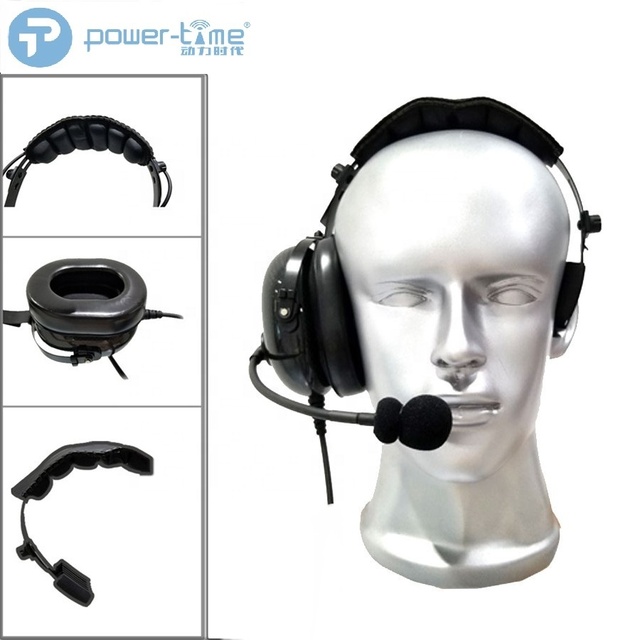 Qualified Single Sided Wired Noise Canceling Radio Headset for Motorola Woki Tok