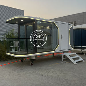 Capsule spatiale de luxe moderne, maison préfabriquée avec système intelligent étanche pour usage hôtelier - Product Image 5