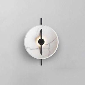 Nordic Minimalist Modern LED Iron <b>Wall</b> Lamp Luxury Resin <b>Lighting</b> Fixtures for Hotel Bedrooms Hallways Dining Rooms - Product Image 1