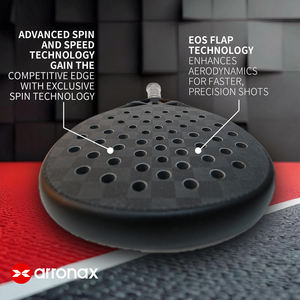 ไม้เทนนิสชายหาดแบบมืออาชีพ Arronax Wholesale Custom <span class=keywords><strong>18K</strong></span> Carbon Fiber Paddle - 372 กรัม - Product Image 4