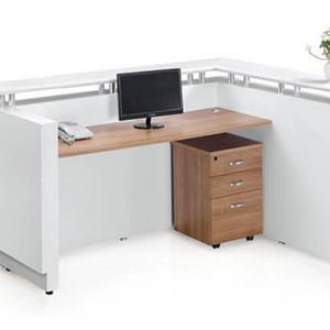 Crea/Traza tu Propio Mostrador de Recepción Estrecho con Logotipo Personalizado para Sala de Espera - Product Image 4