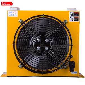 Refrigeração do óleo do radiador do óleo de alumínio Permutador de calor do micro canal do permutador de calor do ar hidráulico do ar - Product Image 1