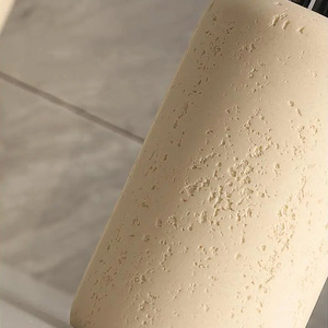 Distributeur de salle de bain en <span class=keywords><strong>travertin</strong></span> 500 ml, flacon de luxe pour shampoing et gel douche avec pompe en acier inoxydable - Product Image 5