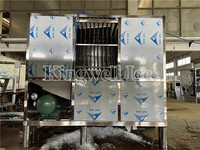 KINGWELL Machines à glace 2 tonnes 5 tonnes 10 tonnes/jour Machine à glace sur plaque