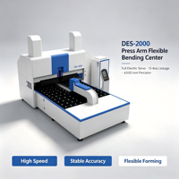 Centro de Doblado de Brazo Suspendido CNC DES-2000 Totalmente Automático - Mecanizado Multifuncional para Aluminio y Acero Inoxidable