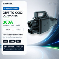 Adaptateur GANCRON GBT vers CCS2 300A 1000V DC pour recharge de voitures chinoises (GB/T vers CCS2)