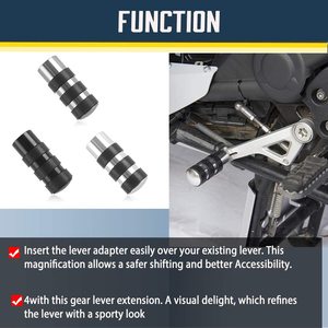 Levier de changement de vitesse pour moto, 5 v xun, pour BMW R Nine T R1200RS R1200R LC R1200GS ADV S1000XR G310R G310GS F800R GT <span class=keywords><strong>K1600GT</strong></span> - Product Image 4