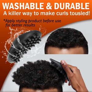 Peigne afro de haute qualité, outil de bouclage torsadé, divers styles, torsion de cheveux pour hommes noirs, brosse à cheveux bouclés - Product Image 3
