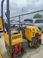 Compacteur routier d'occasion 2 tonnes à double tambour XMR20S, compresseur d'asphalte d'occasion, faible nombre d'heures de fonctionnement, compacteur de sol, engin de construction