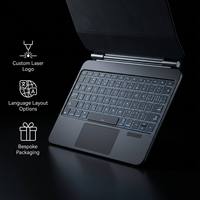 Étui pour clavier magique magnétique avec pavé tactile multi-touch pour iPad Pro M5 13 pouces, clavier magique sans fil rétroéclairé BT