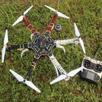 Kit de Drone Hexacoptère F550 DIY Six Axes pour Photographie Aérienne avec Caméra et Nacelle