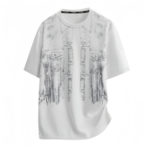 T-shirt imprimé Bapees tendance pour homme, version haute qualité 1:1, motif lettres, collection 2026 - Product Image 4