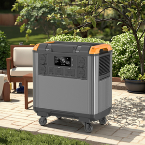 Custom Voltage Socket 3000W 5376Wh <b>Solar</b> Generator High Capacity Outdoor Power Station Factory Direct Sale EnergyGenerator T50 W - Product Image 4