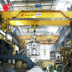 10 tấn 20 tấn 30 tấn <span class=keywords><strong>35t</strong></span> qdy bánh xe kim loại đúc cần cẩu trên không với móc Nhiệm vụ nặng nề Đôi Chùm đúc môi múc canh cầu Trục - Product Image 5