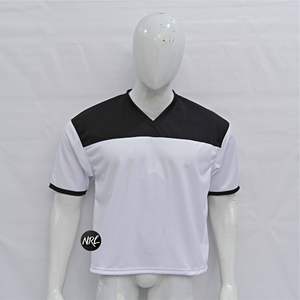 Camiseta de talla grande con cuello redondo para hombre de 230GSM de la mejor calidad, Camiseta lisa de algodón 100% personalizada con logotipo de impresión digital - Product Image 5