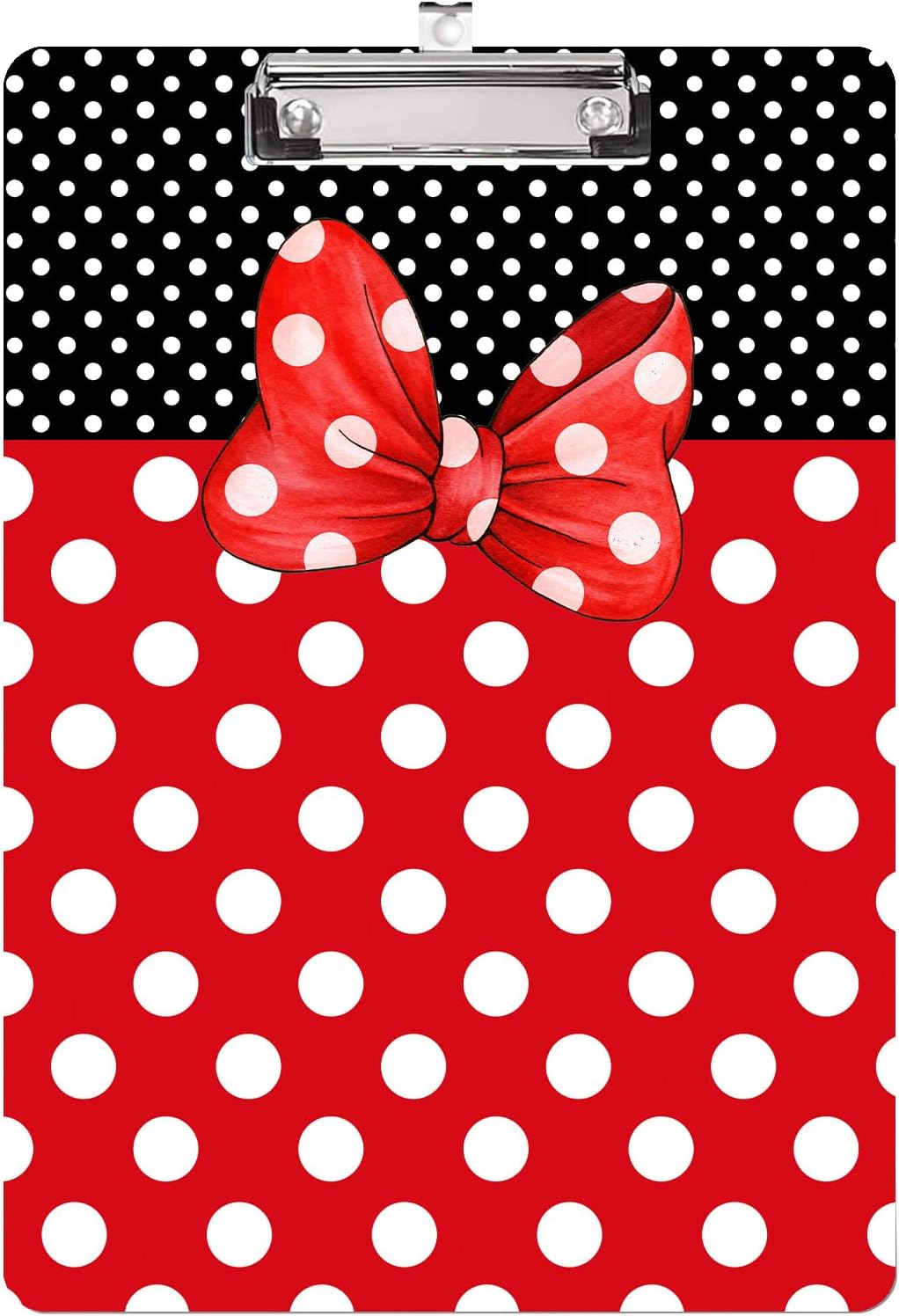 multicolored Black red polka dot cute bow tie