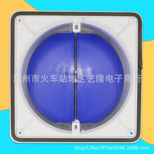 Válvula de retención para conductos de escape de cocina, válvula de retención de humo unidireccional de 150mm, 160mm, 180mm, uso doméstico - Product Image 2