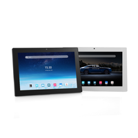 Nueva Tableta Industrial Android 10 de 10.1 Pulgadas A33 con Soporte de Escritorio y Montaje en Pared, Pantalla Táctil, Pantalla Publicitaria Comercial, PoE, OEM, ODM