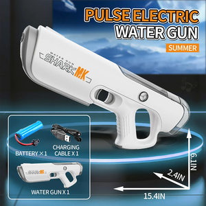 Pistola de Agua Eléctrica para Adultos, Pistola de Agua Manual y Automática con Alcance de 32 Pies, Juguetes de Verano para Niños - Product Image 5