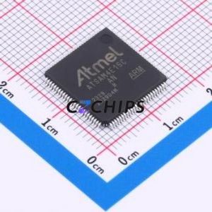 ชิปไอซีไมโครคอนโทรลเลอร์ของแท้/MPU/SOC LQFP-100 ATSAM4E16CB-AN ใหม่ (14x14) - Product Image 1