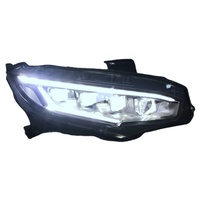 Phare avant à LED avec œil de démon pour Civic 2016, conduite à droite