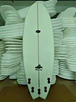 Résine époxy fibre de carbone fibre de verre tissu EPS mousse Shortboard planche de surf planche dure avec sac pour été plage adultes surf