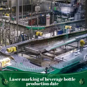AOGEO Wavelength Pulsed 2024 Marking Machine Price Fiber Co2 UV Online Flying Laser Engraving Printing Water-cooled