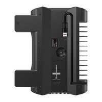 Support de ventilateur silencieux pour console PS5, station de charge rapide pour manette P5 avec support pour casque, organisateur de 12 jeux sur disque