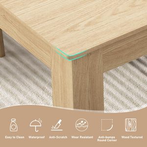 Bàn ăn mở rộng cho 6-10 người, bàn ăn bằng gỗ hiện đại cho các cuộc tụ họp, cuộc họp cho nhà bếp nhỏ - Product Image 5