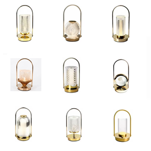 <span class=keywords><strong>Lampe</strong></span> de Table Sans Fil Style Classique Dimmable Décoration Maison LED Or USB <span class=keywords><strong>Rechargeable</strong></span> <span class=keywords><strong>Batterie</strong></span> Cristal <span class=keywords><strong>Lampe</strong></span> de Luxe Cadeau - Product Image 3