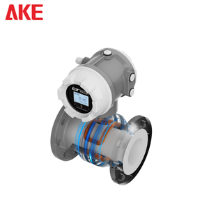 卸売 AKE EMF22 磁気流量計 カスタムステンレス鋼 高精度 (+/-0.5%) 水流量測定装置 0.3-6m/s - Product Image 3